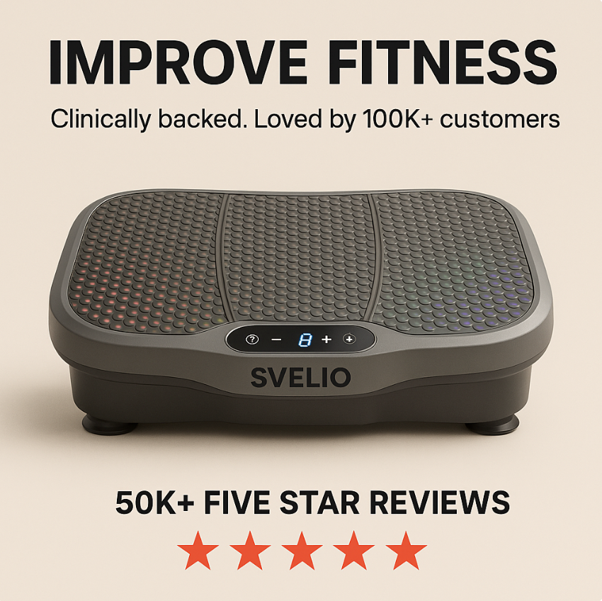 Power Vibrate Platform For Whole Body Workout